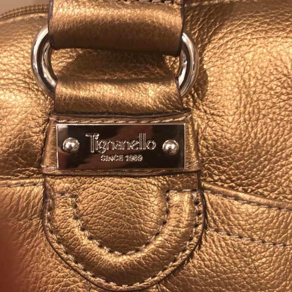 Tignanello Leather Satchel Bag - Picture 5 of 7